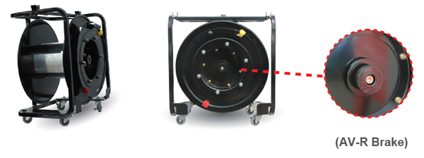 Cable reel - H05VV-F series - as - Schwabe GmbH - manual / mobile