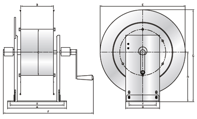 Gas Welding Reel | GR-HT-Series