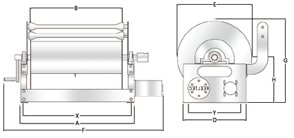 Storage Reels | Manual & Power rewind Reel