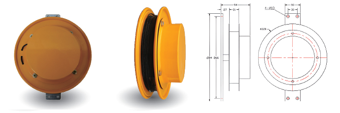 Reel for Crane | Sensor Cord Reel 